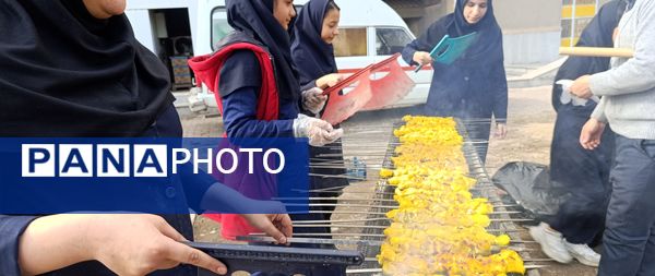 اردوی دانش‌آموزی تمشک مدارس دخترانه انصار و بعثت در زنجان