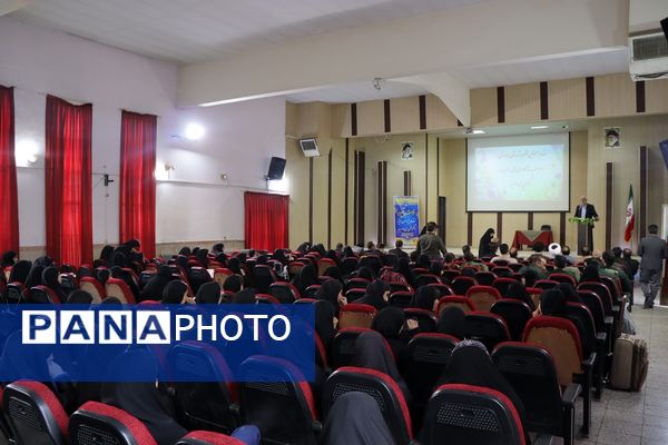  آیین بدرقه کاروان راهیان نور شهرستان بهارستان