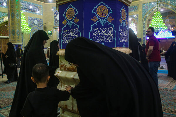 آیین «عهد عاشقی» با حضور اصحاب رسانه در مسجد جمکران