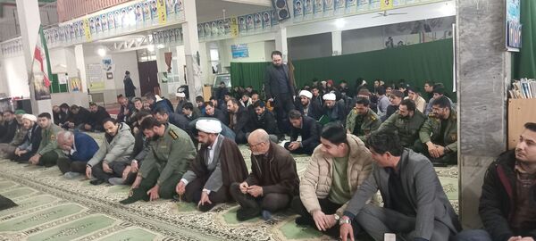 مراسم بزرگداشت سیدالشهدای مقاومت در شهر راز