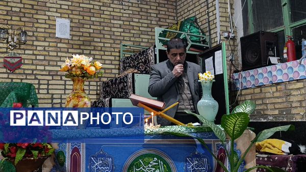 جشن ولادت امام عصر (عج)  در مسجد امام حسین شهر سفیددشت 