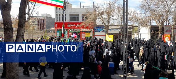 حضور پرشور مردم شهرستان سملقان در راهپیمایی روز قدس