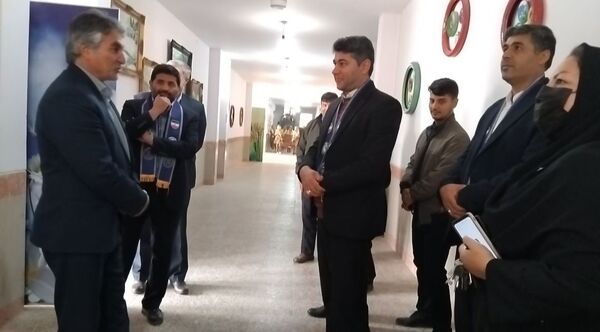 بازدید مسئولان سازمان دانش‌آموزی آذربایجان شرقی از مدارس تمام تشکیلاتی اهر