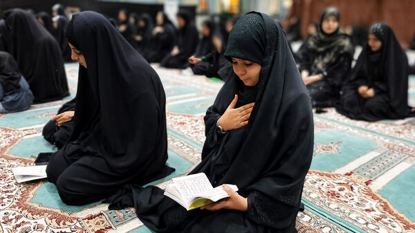  مراسم پرفیض زیارت عاشورا در شب چهارم محرم در مارگون