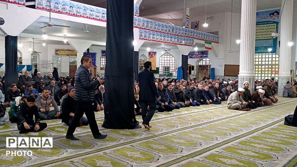 حضور در شور مردم شهرستان سملقان در پی شهادت رهبر معظم انقلاب اسلامی