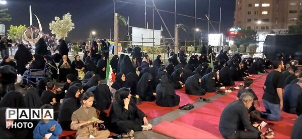 طنین فریاد «یا حسین» در قلب مهستان 