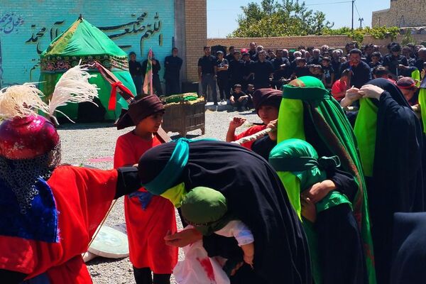مراسم جاماندگان اربعین در مشهد مقدس