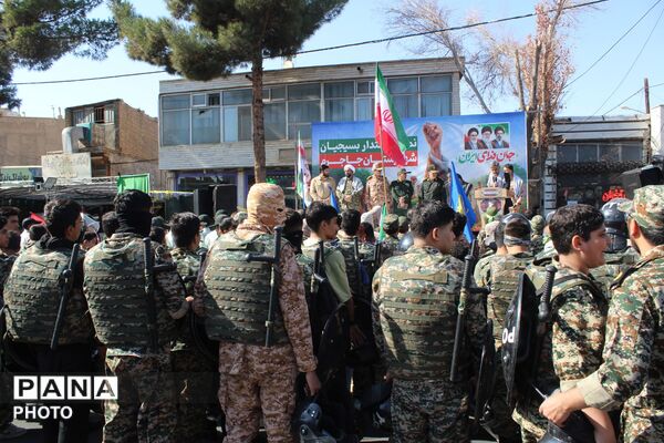 جلوه‌ای از اقتدار و همدلی در رزمایش سراسری «جانفدا» در شهرستان جاجرم