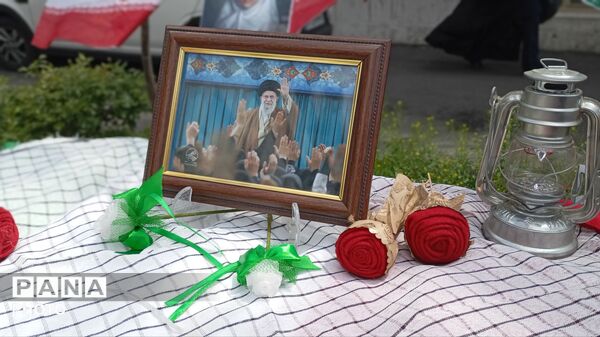 مراسم تجلیل از فرزندان دانش آموزان شهدای جنگ رمضان