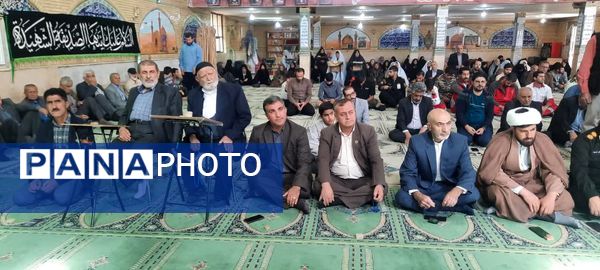 برگزاری نماز عبادی‌سیاسی جمعه در شهر سی‌سخت 