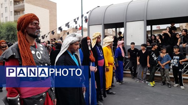 نقش‌آفرینی هنروران تعزیه در کاروان دخیل العباس(ع)