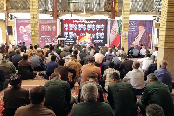 تجدید میثاق با شهدا در سالروز عملیات غرور آفرین مرصاد