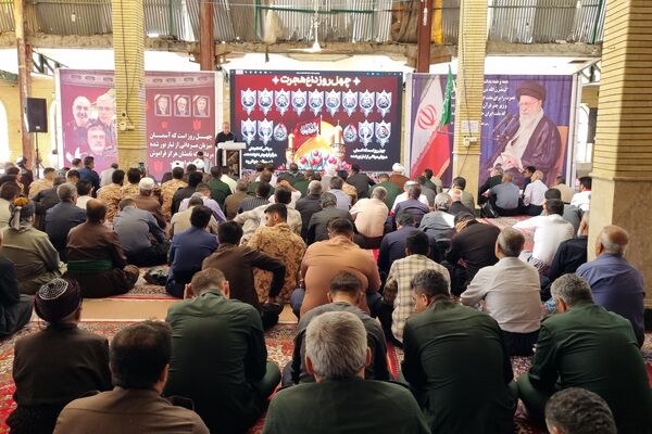 تجدید میثاق با شهدا در سالروز عملیات غرور آفرین مرصاد