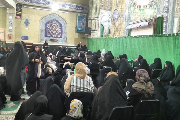 مراسم روز عرفه در مسجد صاحب‌الزمان(عج) و امام‌زاده سید فتح‌الله ورامین