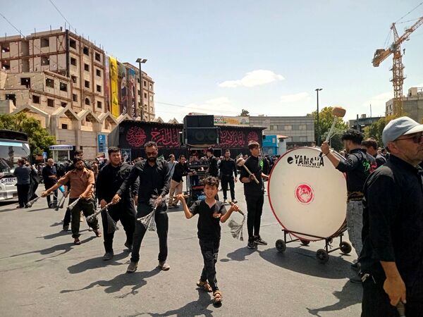 راهپیمایی جاماندگان اربعین حسینی در مشهد