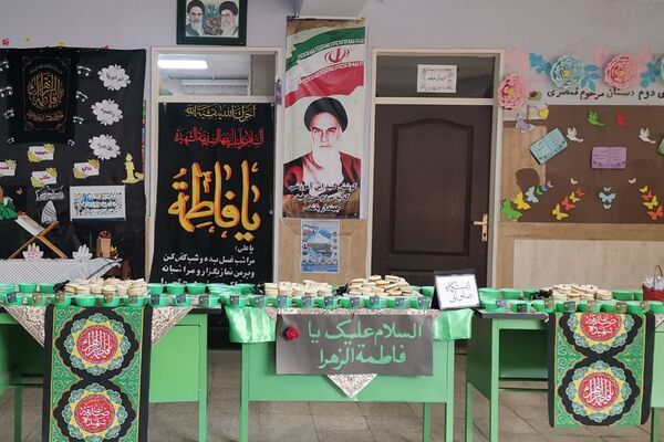 جلوه‌های عشق و ماتم فاطمی دانش‌آموزان ورامینی