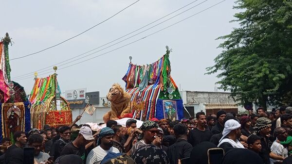 مراسم عزاداری روز عاشورا در میناب