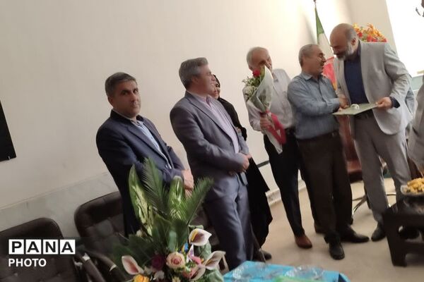 تودیع و معارفه مدیران دبیرستان صدرای ولایت ناحیه چهار شیراز