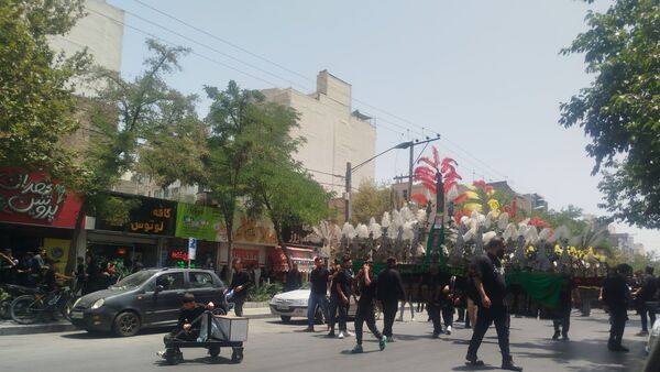 مراسم عزاداری تاسوعای حسینی در مشهد