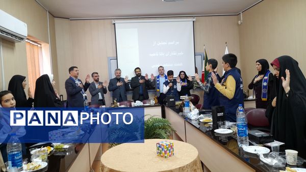 مراسم تجلیل از دانش‌آموزان برتر خبرنگار پانا