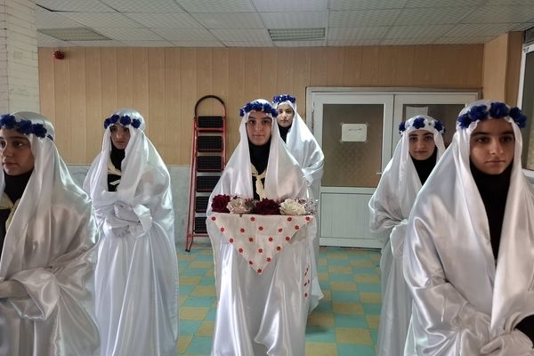 برگزاری مراسم یادواره شهدای دانش‌آموز در گچساران 