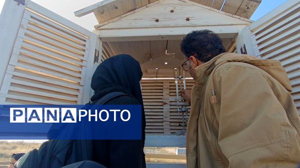 بازدید دانش‌آموزان مدرسه الزهرا یاسوج  از ایستگاه هواشناسی
