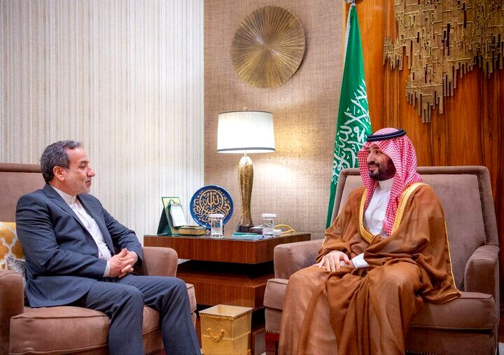 دیدار عراقچی با محمد بن سلمان