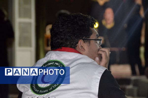 مراسم شب هشتم محرم در  هیئت فرهنگیان 