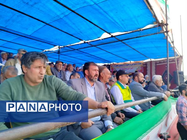 رقابت پهلوانان کشتی با چوخه در گود امام مرشد فاروج - میراثی ۴۰۰ ساله