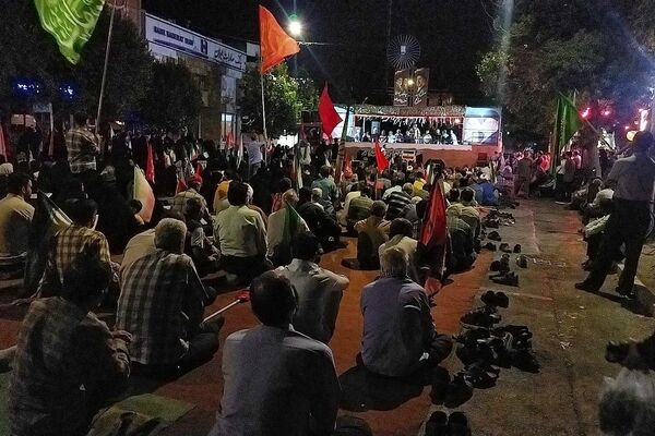 شکوه دلدادگی؛ موج جمعیت در اجتماع ۱۷۲ نیشابور