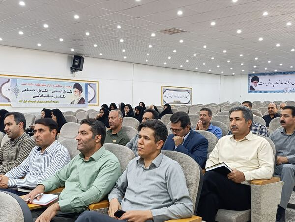 جلسه مدیران مدارس در شهرستان خلیل آباد 