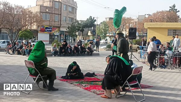 مراسم شبیه خوانی در آرامگاه بانو بی بی شطیطه 