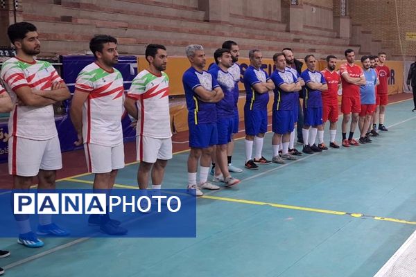 مسابقات فوتسال جام اقتدار ایران ویژه فرهنگیان به مناسبت دهه فجر در ناحیه دو شهرری 