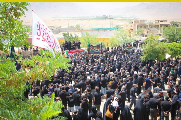 برگزاری مراسم ملی وداع نخل‌های روستاهای علوی و خاوه اردهال