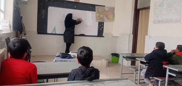 برپایی کلاس های جبرانی در مدرسه شهید جانکی