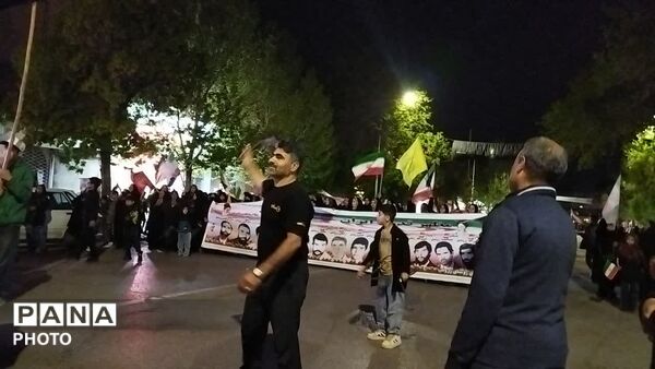هیئت روستای زروند در چهل و ششمین شب از اجتماعات مردمی نیشابور 