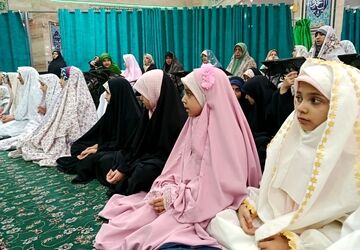 شروع اعتکاف دانش‌آموزان شهرستان ساوجبلاغ  