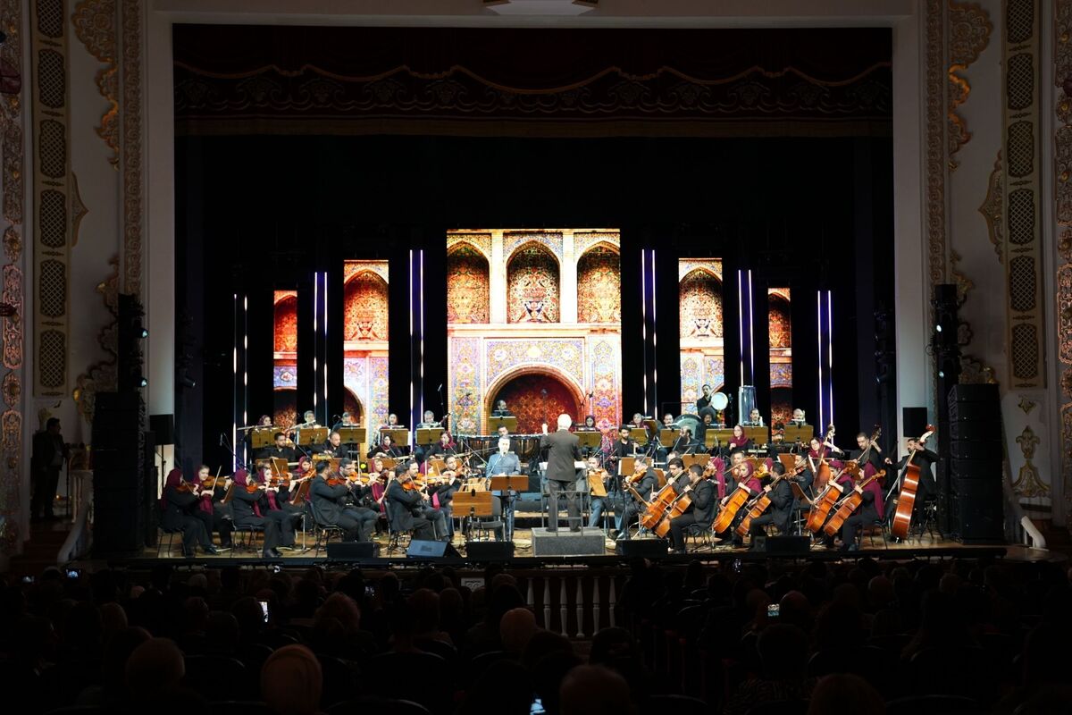 دومین اجرای ارکستر موسیقی ملی ایران در روسیه برگزار شد / تداوم روایت موسیقی ایرانی در کازان