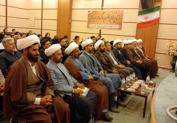 برگزاری مراسم تکریم و معارفه رئیس سازمان تبلیغات اسلامی شهرستان کامیاران