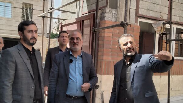 بازدید مدیرکل نوسازی توسعه و تجهیز مدارس استان تهران از پروژه‌های مدارس شهرستان اسلامشهر
