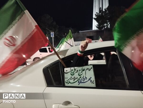 شب میدانداری دختران در خط مقدم