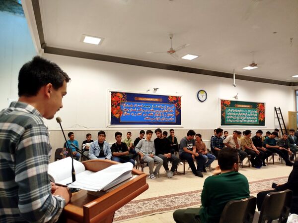 مراسم اختتامیه مدرسه انقلاب شهرستان کاشمر 