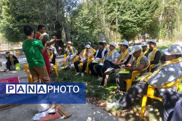 دومین روز از پیش اردوی استانی دوازدهمین اردوی ملی پیشتازان پسر 