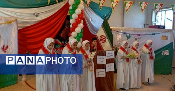 برگزاری مراسم زنگ انقلاب در فاروج