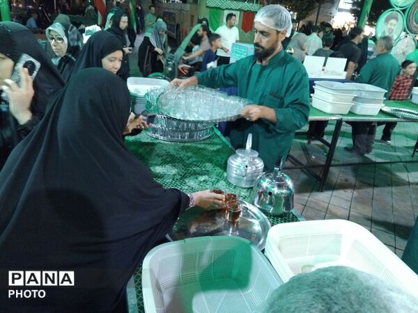 فعالیت چایخانه حضرت زهرا(س) در قاب پانا 