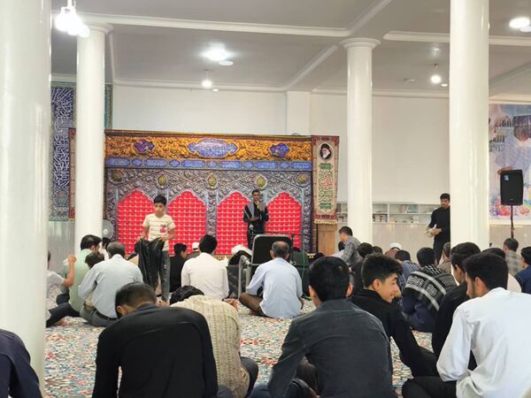 مراسم دعای پر فیض عرفه در سندرک