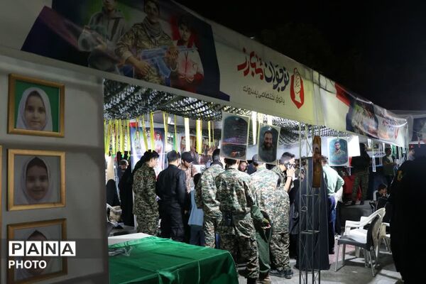  موکب نوجوانان مبارز در بلوار شهید قرنی مشهد