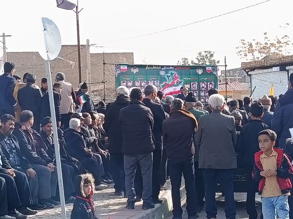 حضور پرشور مردم در راهپیمایی ۲۲ بهمن شهرستان کندر