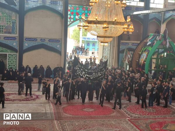 مراسم عزاداری رحلت پیامبر اکرم و شهادت امام حسن مجتبی در روستای علی آباد 