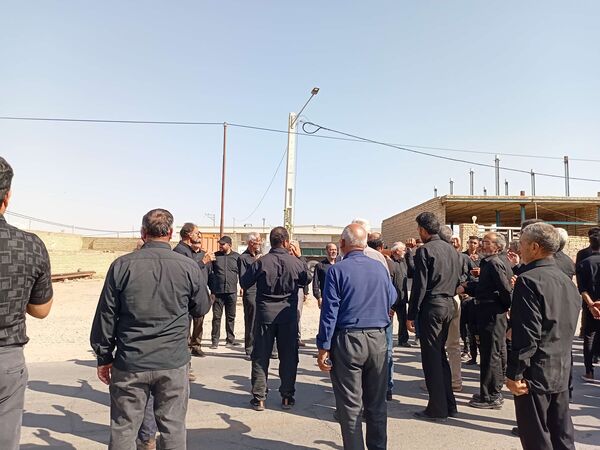 پیاده روی جاماندگان اربعین از روستای نقاب تا امامزاده سید حسن روستای میر آباد